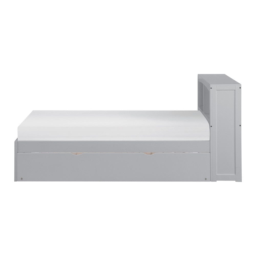 Homelegance  - Orion Twin Bookcase Platform Bed W/ Twin Trundle - B2063BC-1Rx  view 2