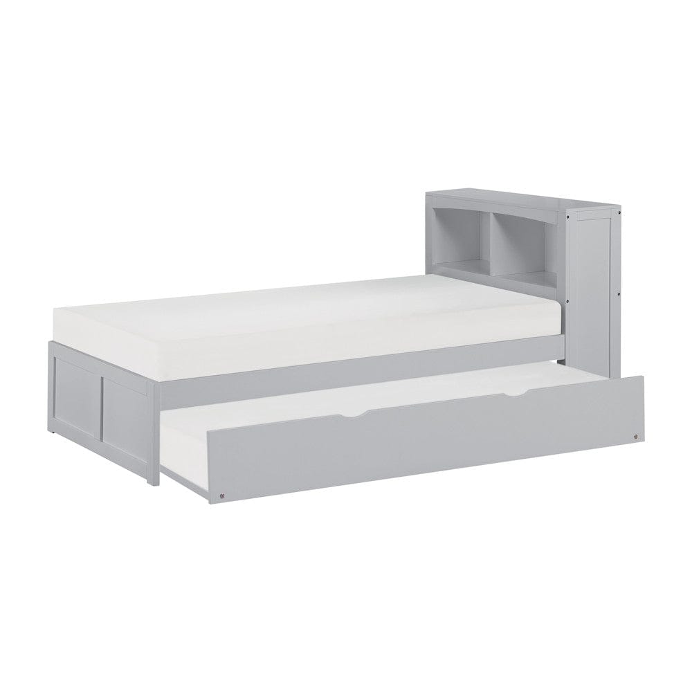 Homelegance  - Orion Twin Bookcase Platform Bed W/ Twin Trundle - B2063BC-1Rx  view 3