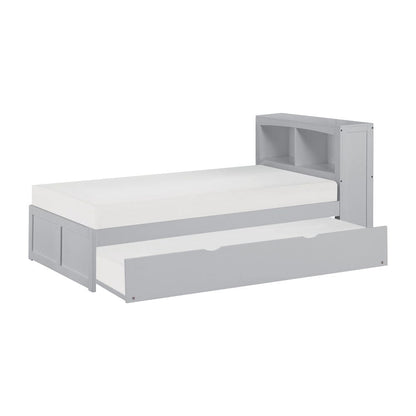 Homelegance  - Orion Twin Bookcase Platform Bed W/ Twin Trundle - B2063BC-1Rx  view 3