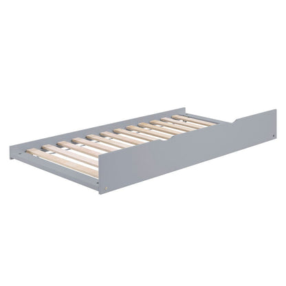 Homelegance  - Orion Twin Bookcase Platform Bed W/ Twin Trundle - B2063BC-1Rx  view 5