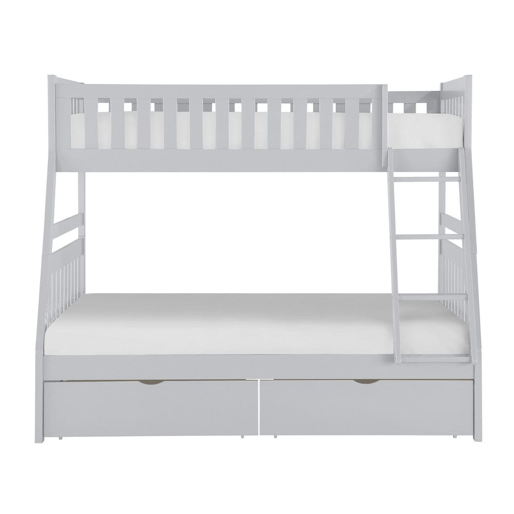 Homelegance  - Orion Twin/Full Bunk Bed W/ Storage Boxes - B2063TF-1xT  view 1
