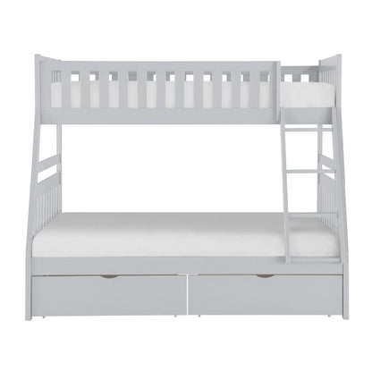 Homelegance  - Orion Twin/Full Bunk Bed W/ Storage Boxes - B2063TF-1xT  view 1