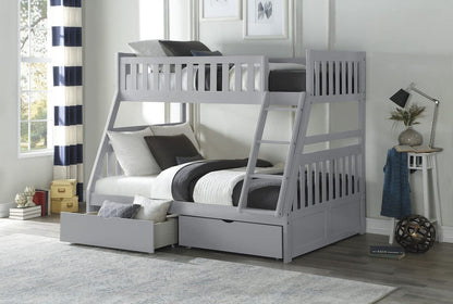 Homelegance  - Orion Twin/Full Bunk Bed W/ Storage Boxes - B2063TF-1xT  view 3