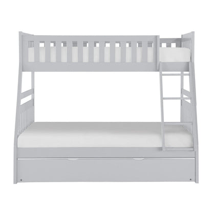 Homelegance  - Orion Twin/Full Bunk Bed W/ Twin Trundle - B2063TF-1xR  view 1