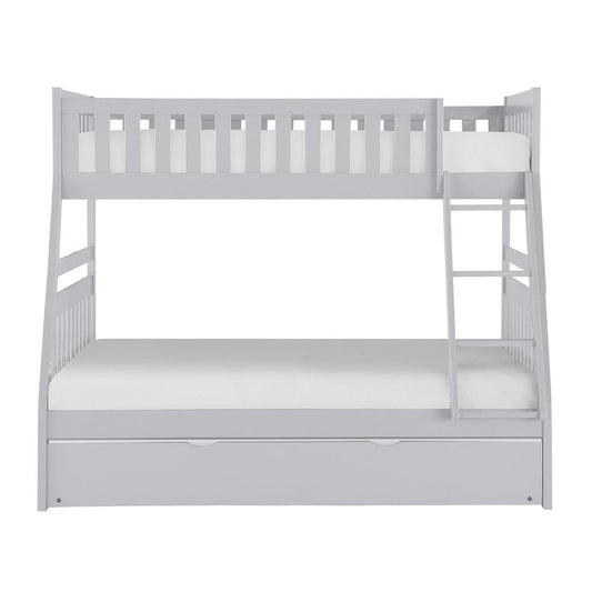 Homelegance  - Orion Twin/Full Bunk Bed W/ Twin Trundle - B2063TF-1xR  view 1