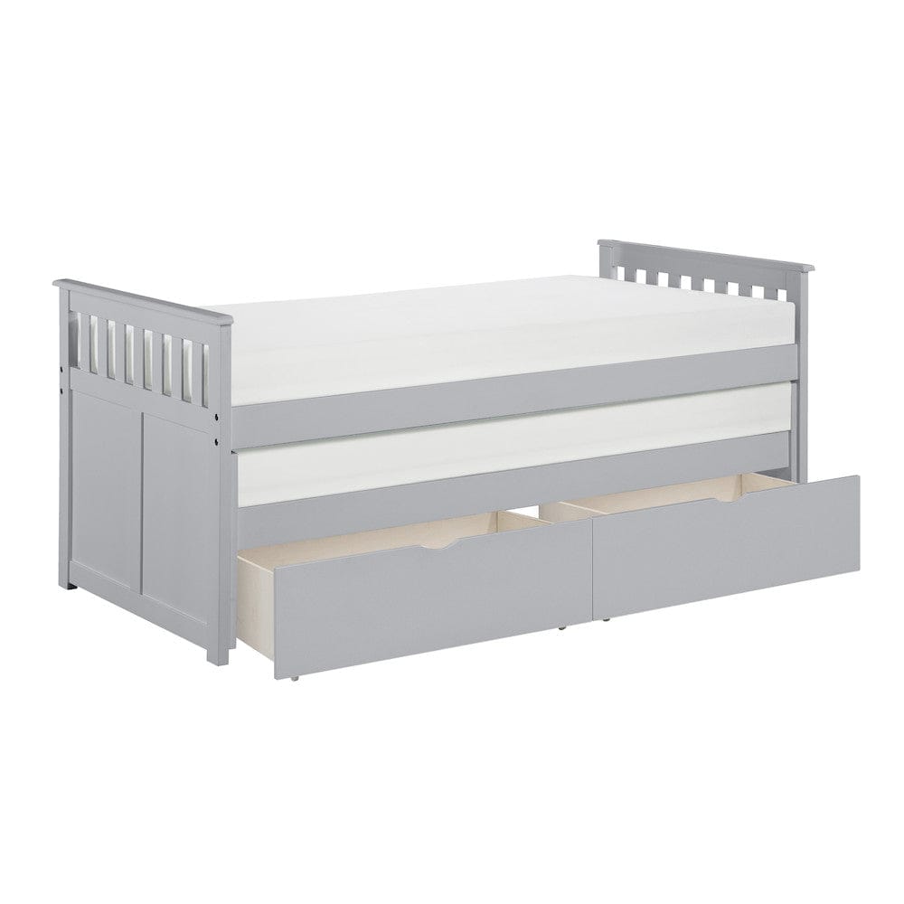 Homelegance  - Orion Twin/Twin Bed W/ Storage Boxes - B2063RT-1Tx  view 1
