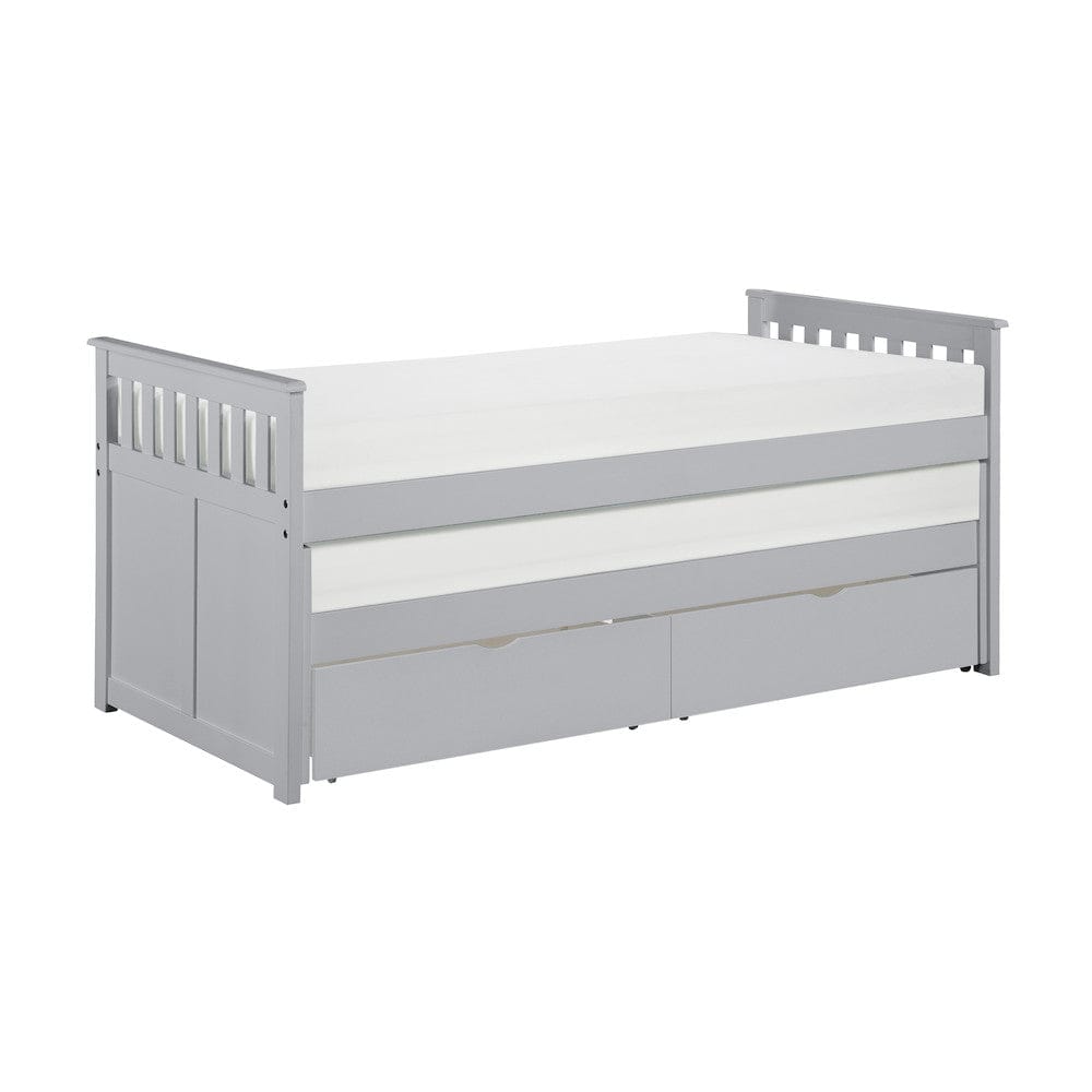 Homelegance  - Orion Twin/Twin Bed W/ Storage Boxes - B2063RT-1Tx  view 3