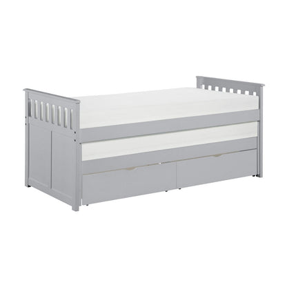 Homelegance  - Orion Twin/Twin Bed W/ Storage Boxes - B2063RT-1Tx  view 3