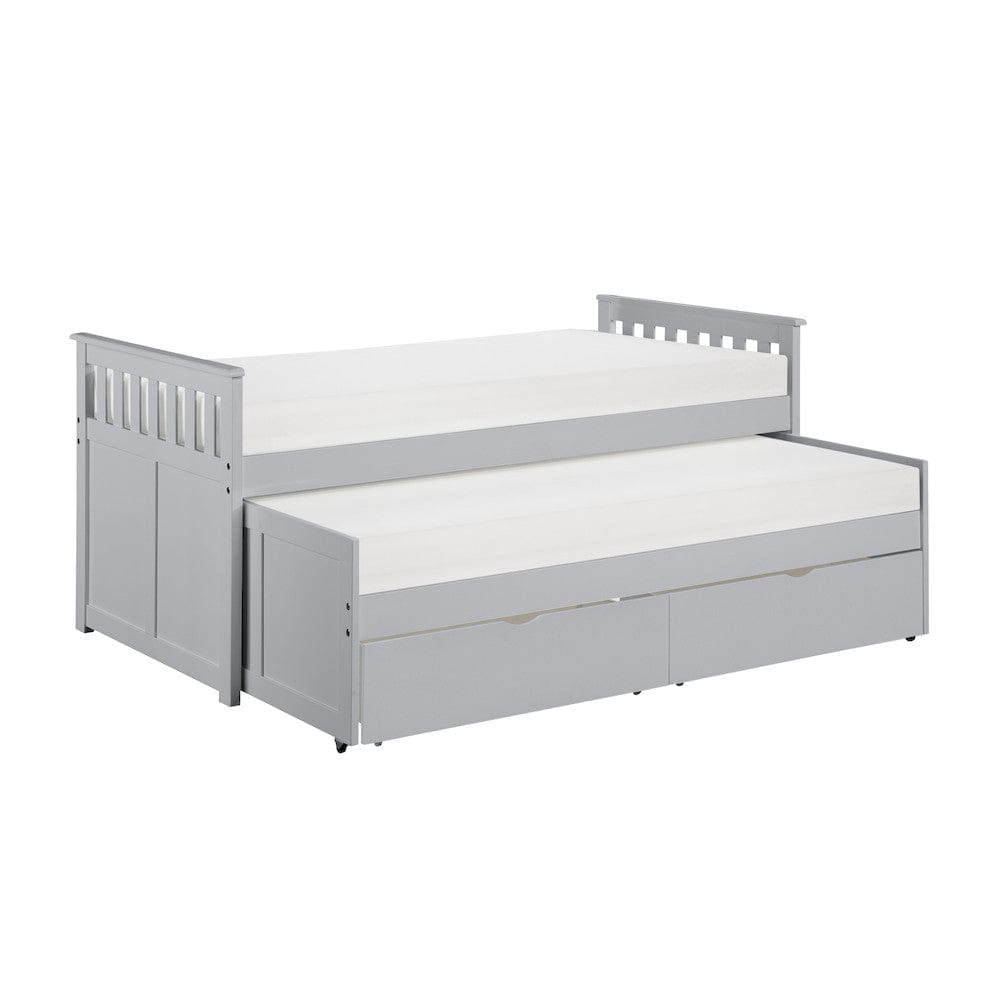 Homelegance  - Orion Twin/Twin Bed W/ Storage Boxes - B2063RT-1Tx  view 4