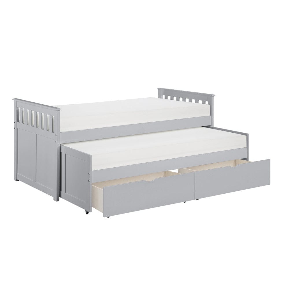 Homelegance  - Orion Twin/Twin Bed W/ Storage Boxes - B2063RT-1Tx  view 5