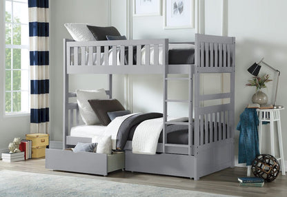 Homelegance  - Orion Twin/Twin Bunk Bed W/ Storage Boxes - B2063-1xT  view 3