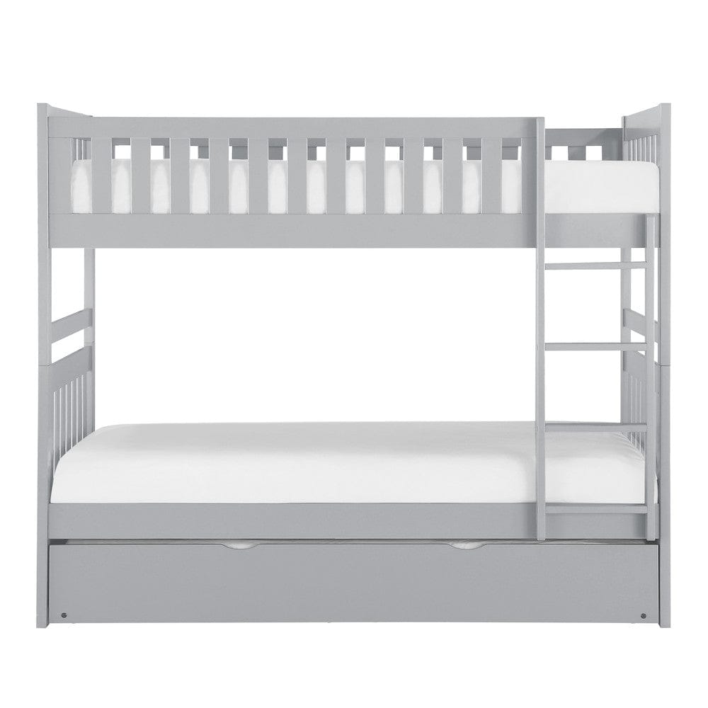 Homelegance  - Orion Twin/Twin Bunk Bed W/ Twin Trundle - B2063-1xR  view 1