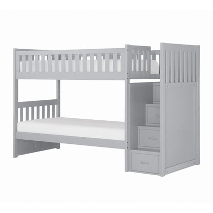 Homelegance  - Orion Twin/Twin Step Bunk Bed - B2063SB-1x  view 1