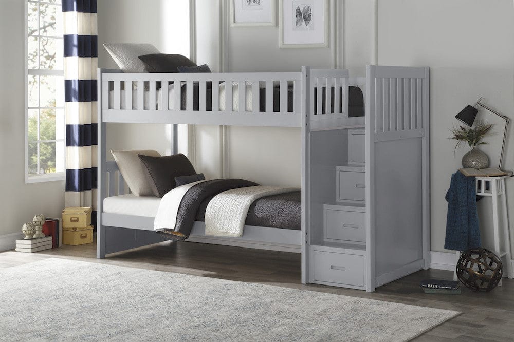 Homelegance  - Orion Twin/Twin Step Bunk Bed - B2063SB-1x  view 2