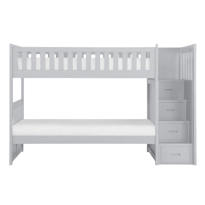 Homelegance  - Orion Twin/Twin Step Bunk Bed - B2063SB-1x  view 3