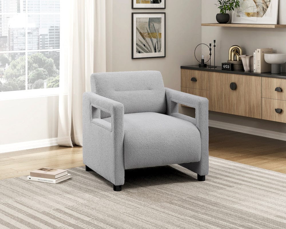 Homelegance  - Orson Accent Chair in Gray - 1155GY-1  view 7