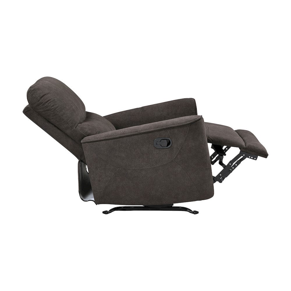 Homelegance  - Ouray Rocker Reclining Chair in Chocolate - 9602NCH-1  view 4