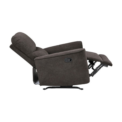 Homelegance  - Ouray Rocker Reclining Chair in Chocolate - 9602NCH-1  view 4