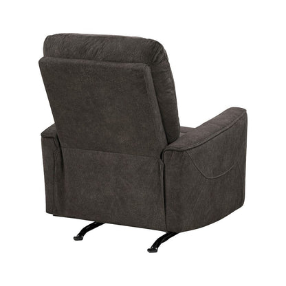 Homelegance  - Ouray Rocker Reclining Chair in Chocolate - 9602NCH-1  view 10