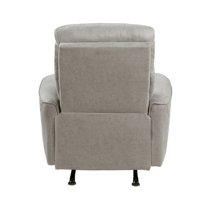 Homelegance  - Ouray Rocker Reclining Chair in Gray - 9602GY-1  view 4