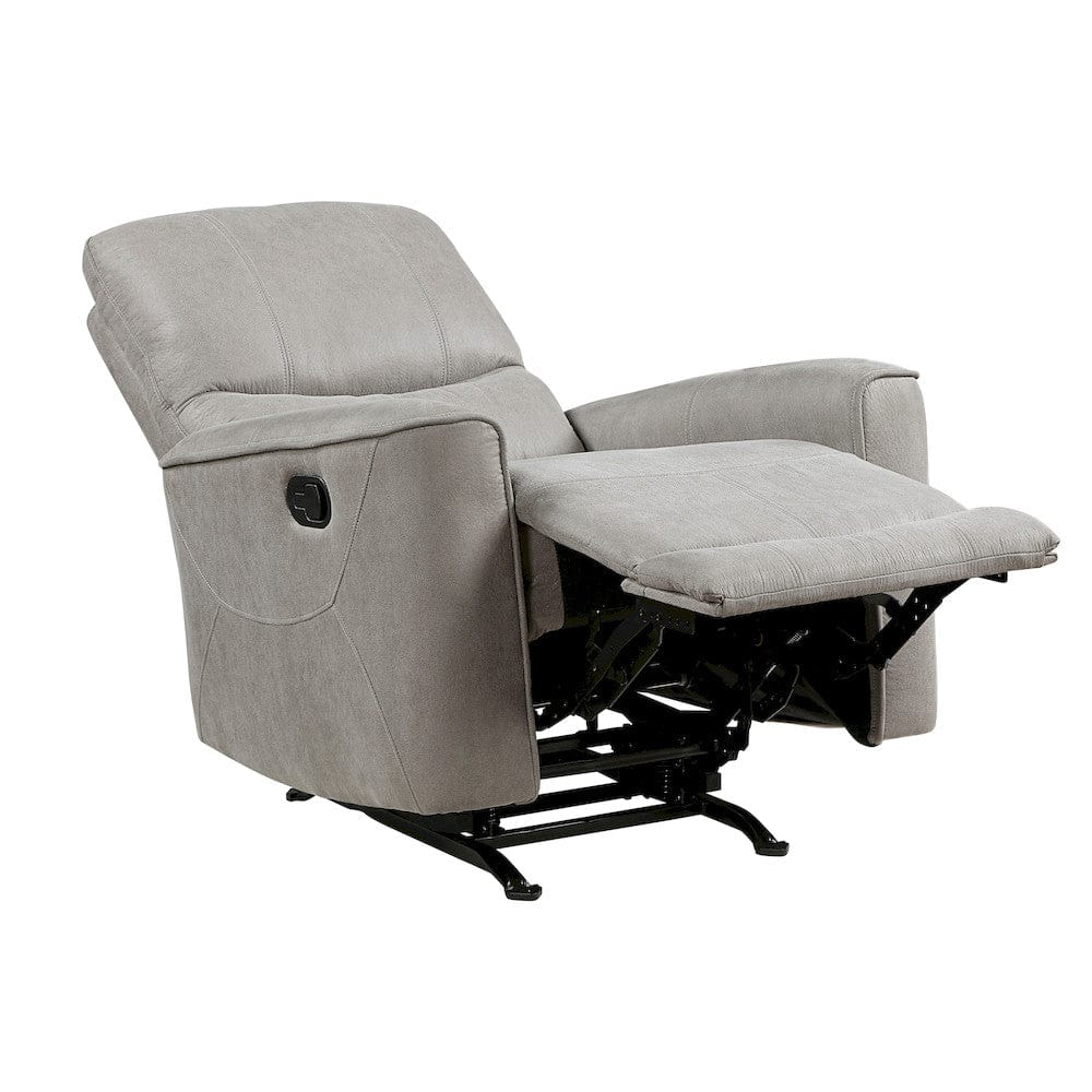 Homelegance  - Ouray Rocker Reclining Chair in Gray - 9602GY-1  view 5