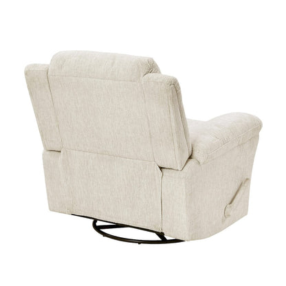Homelegance  - Oxford Swivel Glider Reclining Chair in Beige - 9725BEG-1SW  view 4