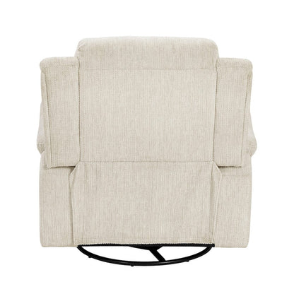 Homelegance  - Oxford Swivel Glider Reclining Chair in Beige - 9725BEG-1SW  view 5
