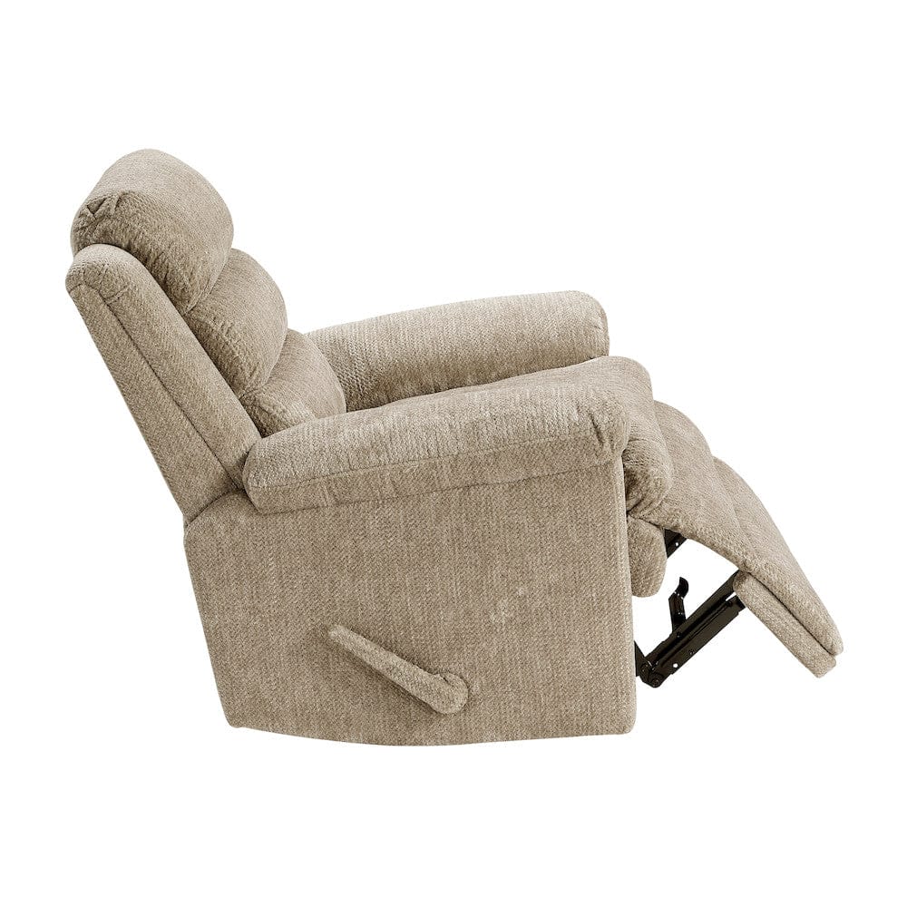 Homelegance  - Oxford Swivel Glider Reclining Chair in Brown - 9725BRW-1SW  view 11