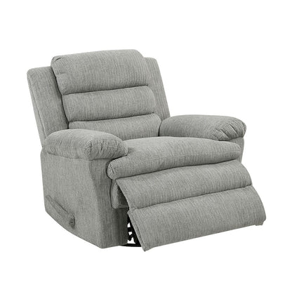 Homelegance  - Oxford Swivel Glider Reclining Chair in Gray - 9725GRY-1SW  view 6