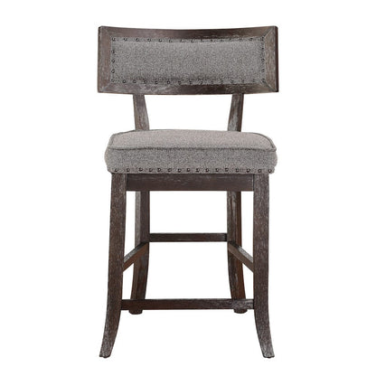 Homelegance  - Oxton Counter Height Chair, Fabric in Baltimore Espresso - 5655-24FA  view 1