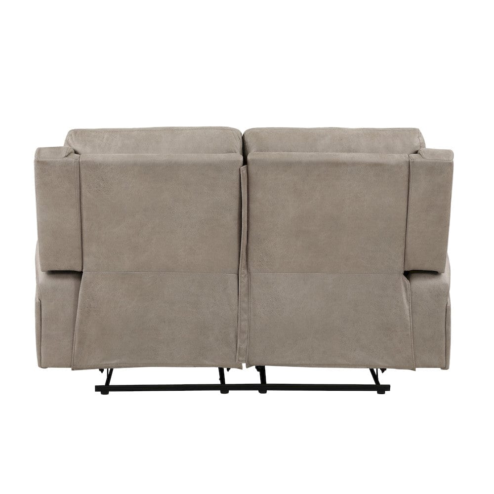 Homelegance  - Pagosa Double Reclining Love Seat in Brown - 9601BR-2  view 3