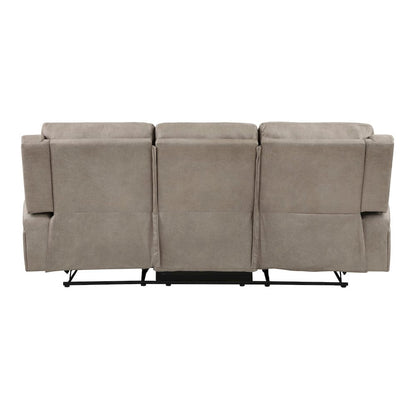 Homelegance  - Pagosa Double Reclining Sofa in Brown - 9601BR-3  view 4