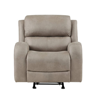 Homelegance  - Pagosa Rocker Reclining Chair in Brown - 9601BR-1  view 1
