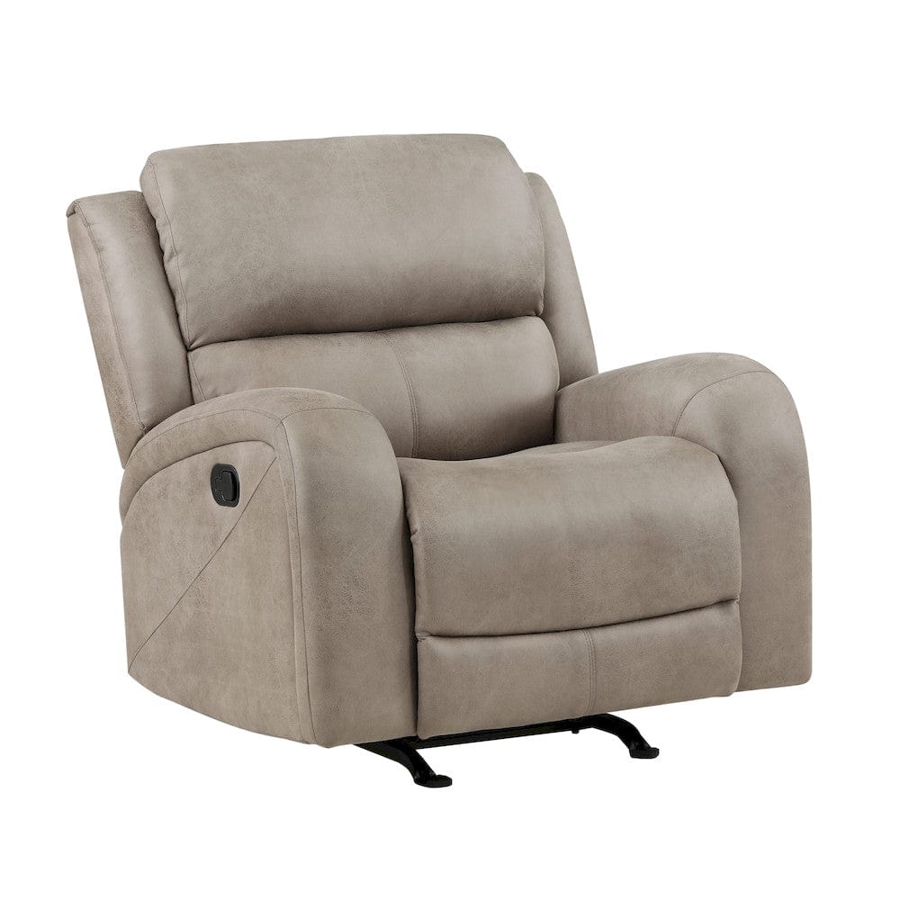 Homelegance  - Pagosa Rocker Reclining Chair in Brown - 9601BR-1  view 3