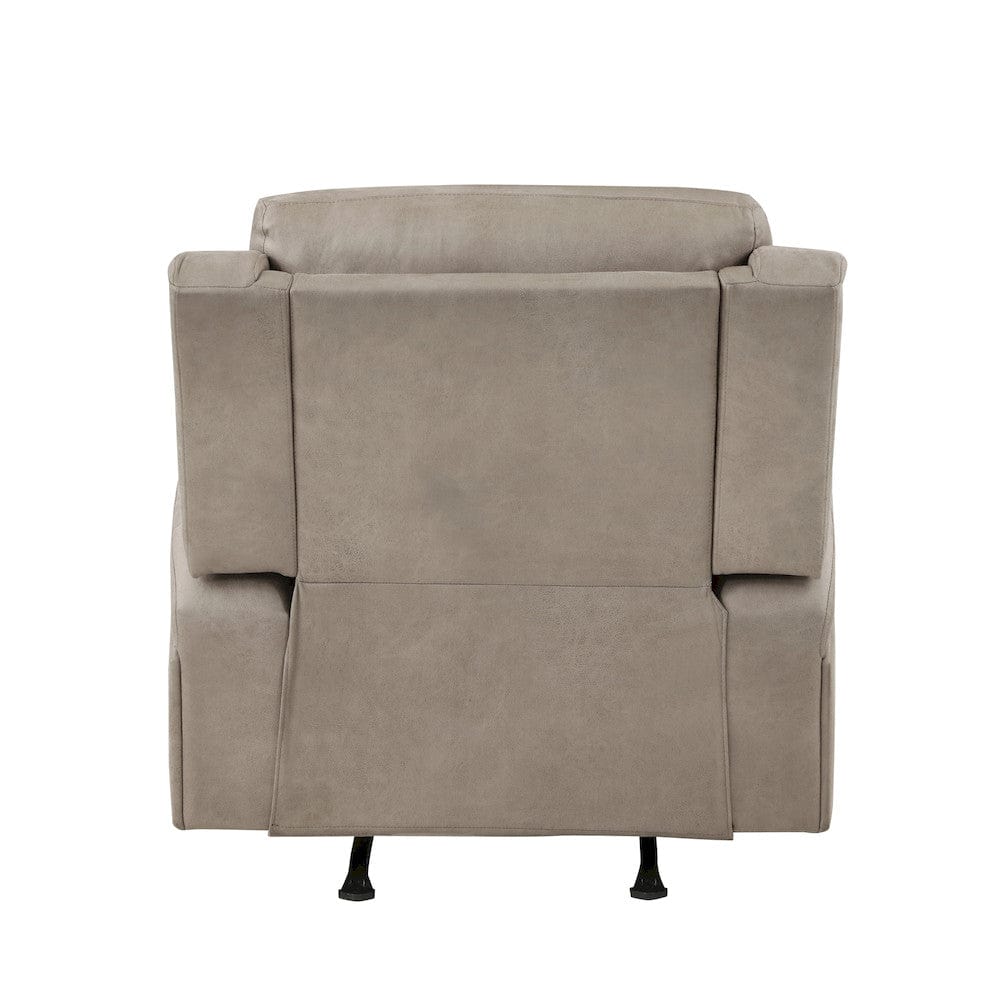Homelegance  - Pagosa Rocker Reclining Chair in Brown - 9601BR-1  view 5