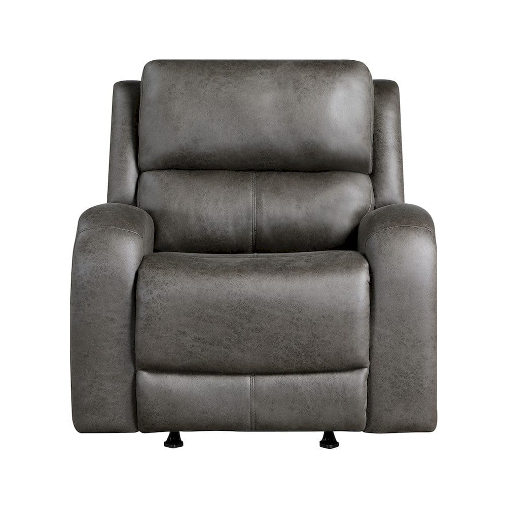 Homelegance  - Pagosa Rocker Reclining Chair in Gray - 9601GY-1  view 1