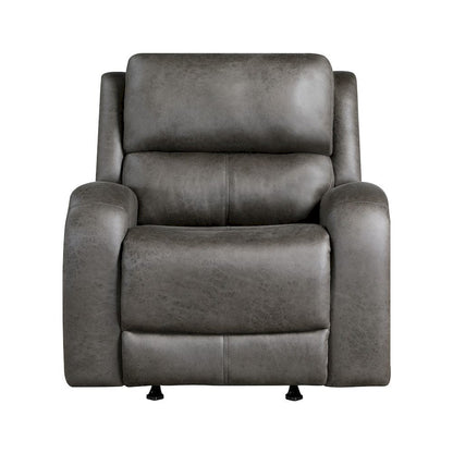 Homelegance  - Pagosa Rocker Reclining Chair in Gray - 9601GY-1  view 1