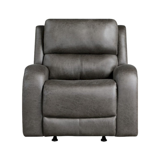 Homelegance  - Pagosa Rocker Reclining Chair in Gray - 9601GY-1  view 1