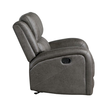 Homelegance  - Pagosa Rocker Reclining Chair in Gray - 9601GY-1  view 4