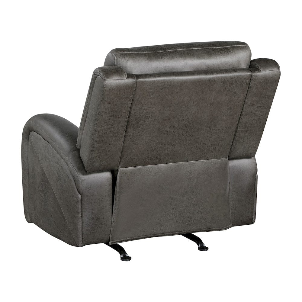 Homelegance  - Pagosa Rocker Reclining Chair in Gray - 9601GY-1  view 5