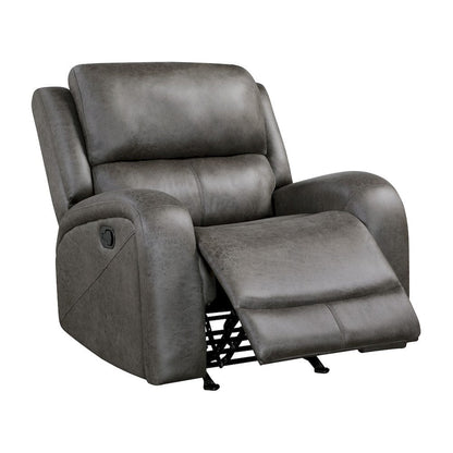 Homelegance  - Pagosa Rocker Reclining Chair in Gray - 9601GY-1  view 7