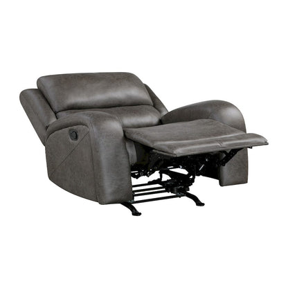 Homelegance  - Pagosa Rocker Reclining Chair in Gray - 9601GY-1  view 8