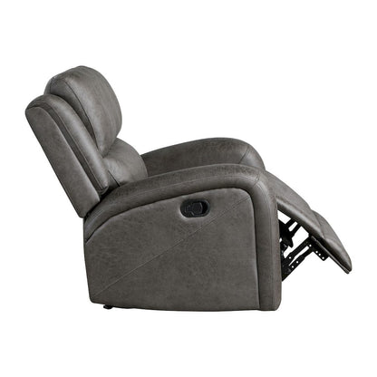 Homelegance  - Pagosa Rocker Reclining Chair in Gray - 9601GY-1  view 9