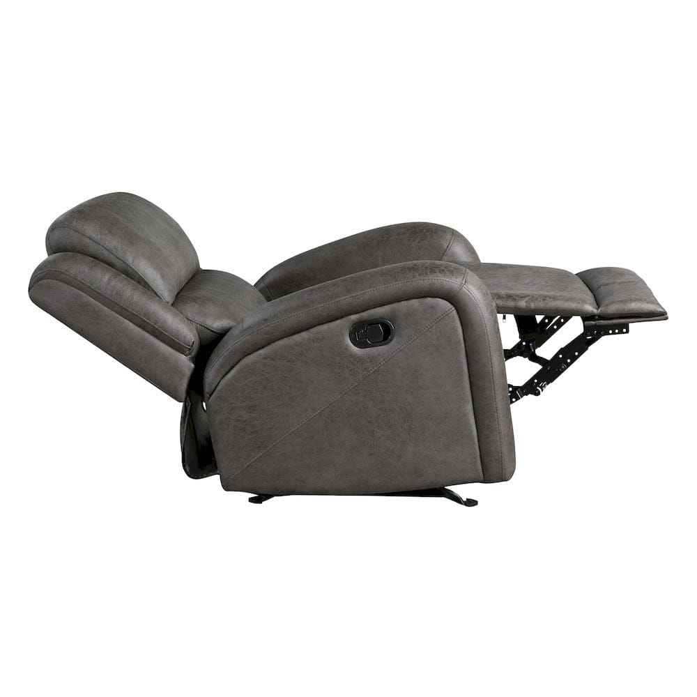 Homelegance  - Pagosa Rocker Reclining Chair in Gray - 9601GY-1  view 10