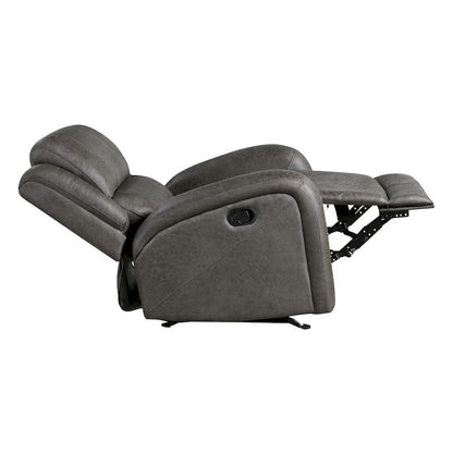 Homelegance  - Pagosa Rocker Reclining Chair in Gray - 9601GY-1  view 10