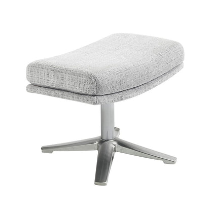 Homelegance  - Parker Swivel Chair W/ Ottoman in Gray - 1159GY  view 9