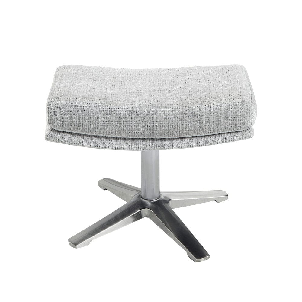 Homelegance  - Parker Swivel Chair W/ Ottoman in Gray - 1159GY  view 10