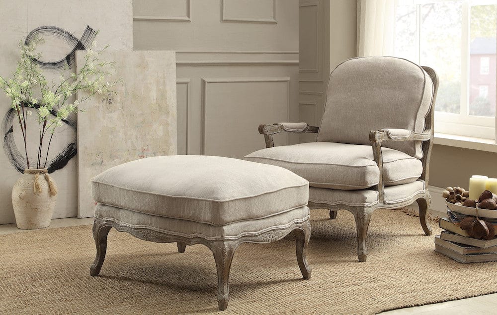 Homelegance  - Parlier Accent Chair in Natural - 1234-1  view 5