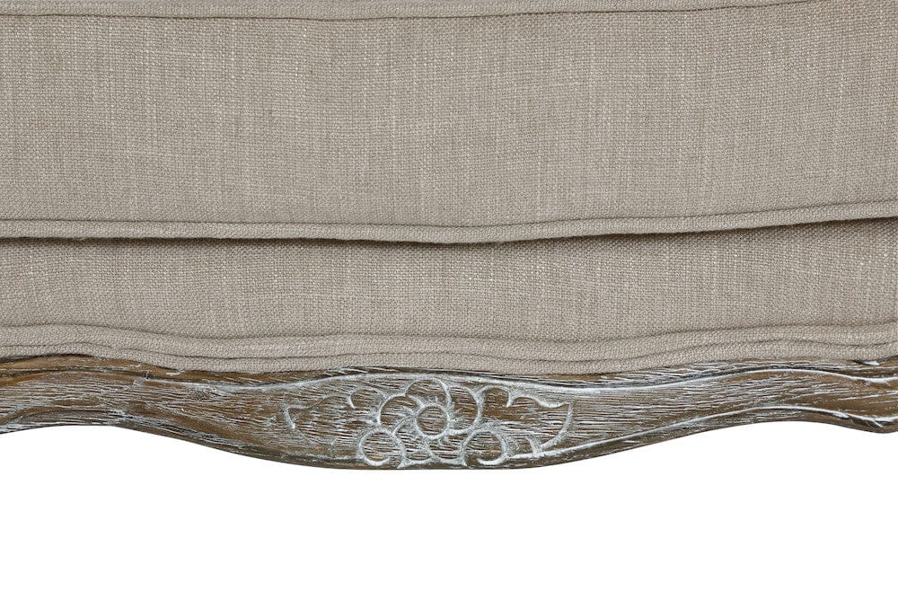 Homelegance  - Parlier Ottoman in Natural - 1234-4  view 4