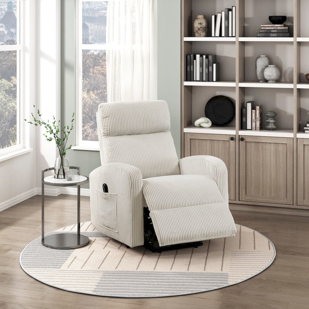 Homelegance  - Parsons Power Lift Chair in Beige - 9588BEG-1LT  view 4